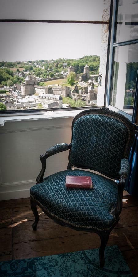 Hotel Particulier Le Mercier De Montigny -Une Nuit Sur Les Remparts- Fougères Zewnętrze zdjęcie