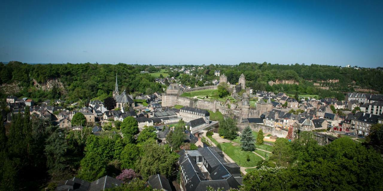 Hotel Particulier Le Mercier De Montigny -Une Nuit Sur Les Remparts- Fougères Zewnętrze zdjęcie