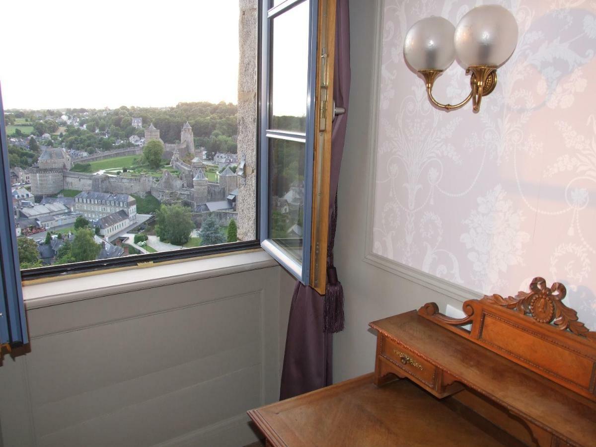 Hotel Particulier Le Mercier De Montigny -Une Nuit Sur Les Remparts- Fougères Zewnętrze zdjęcie